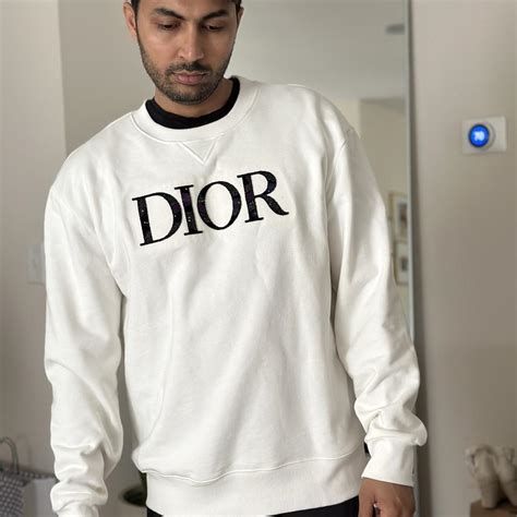 dior seeatshirt|christian dior sweatshirt men.